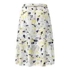 Frank Walder Dames Rok S53601205 Geel dessin