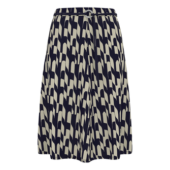 Frank Walder Dames Rok W51621205 Bruin dessin