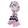 Frank Walder Dames Sjaal Nos715770 Rood dessin