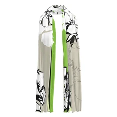 Frank Walder Dames Sjaal S51202770 Groen dessin