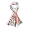 Frank Walder Dames Sjaal S52203770 Rood dessin
