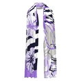 Frank Walder Dames Sjaal S52303770 Paars dessin