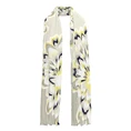 Frank Walder Dames Sjaal S53204770 Geel dessin