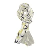 Frank Walder Dames Sjaal S53204770 Geel dessin