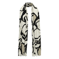 Frank Walder Dames Sjaal W51208770 Bruin dessin