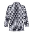 Frank Walder Dames Top Nos715407 Blauw dessin