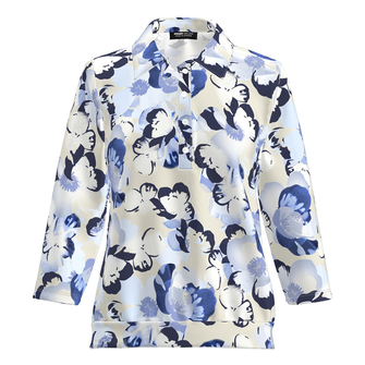Frank Walder Dames Top Nos715407 Bleu