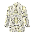 Frank Walder Dames Top Nos715407 Geel dessin