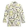 Frank Walder Dames Top Nos715407 Geel dessin