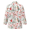 Frank Walder Dames Top Nos715407 Rood dessin