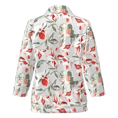 Frank Walder Dames Top Nos715407 Rood dessin