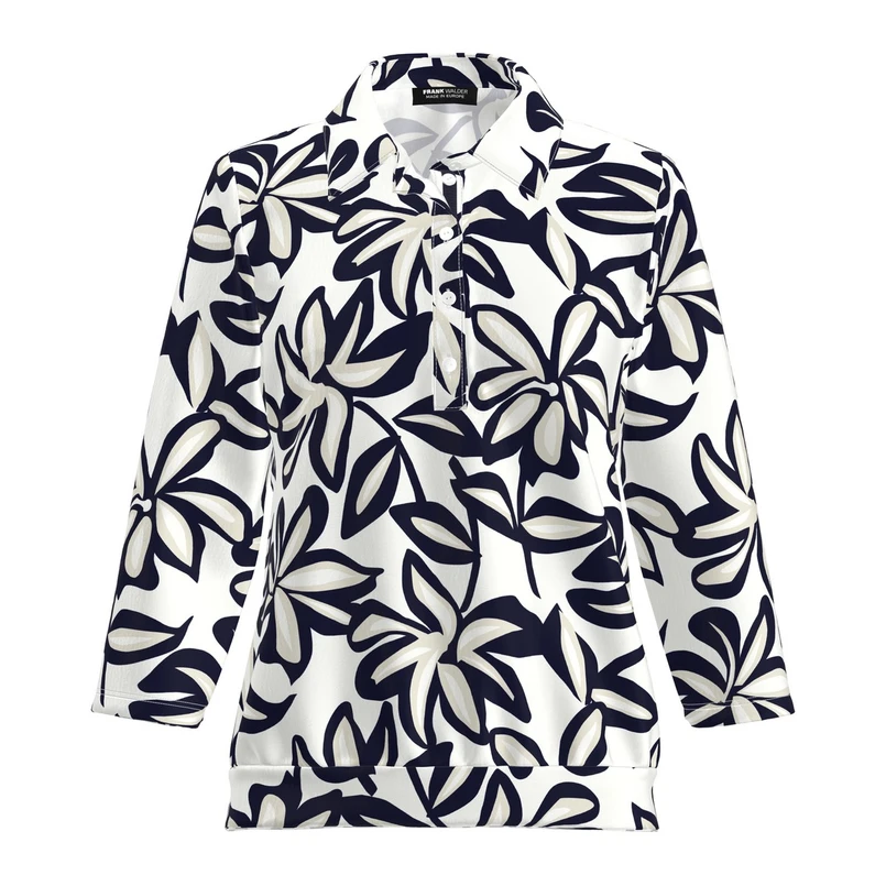 Frank Walder Dames Top Nos715407 WIT DESSIN