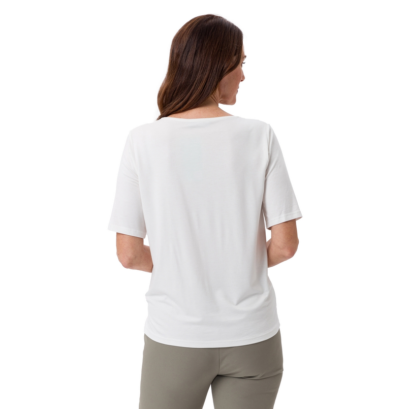 Frank Walder Dames Top S52203405 Rood dessin