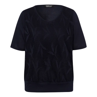 Frank Walder Dames Top S52303401 Bleu