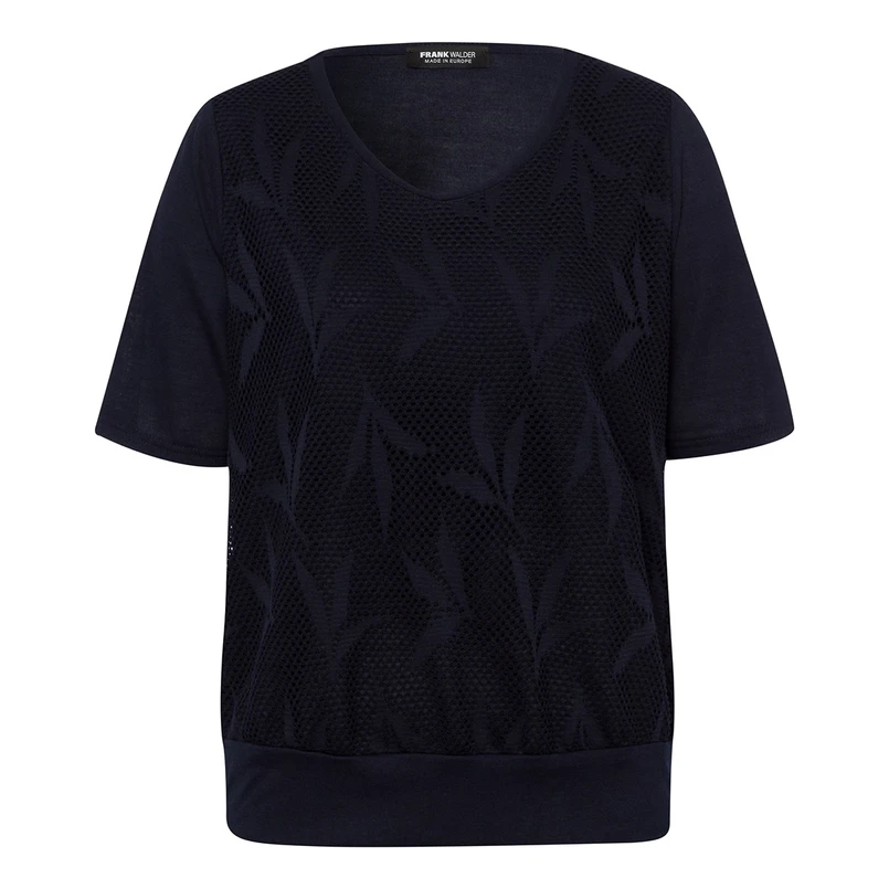 Frank Walder Dames Top S52303401 Bleu