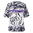 Frank Walder Dames Top S52303406 Paars dessin