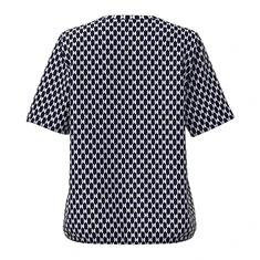 Frank Walder Dames Top S53304417 Blauw dessin