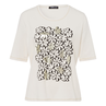 Frank Walder Dames Top W51208451 Zwart dessin