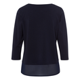 Frank Walder Dames Top W51621406 Bleu