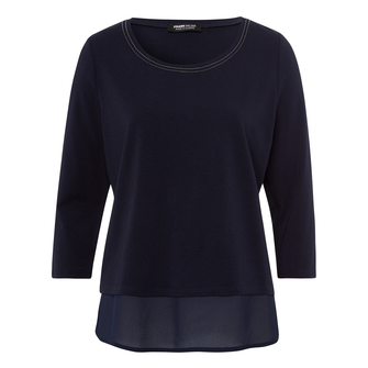 Frank Walder Dames Top W51621406 Bleu