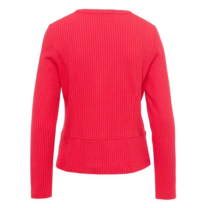 Frank Walder Dames Vest Nos715001 Rood