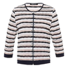 Frank Walder Dames Vest S53304001 Grijs dessin