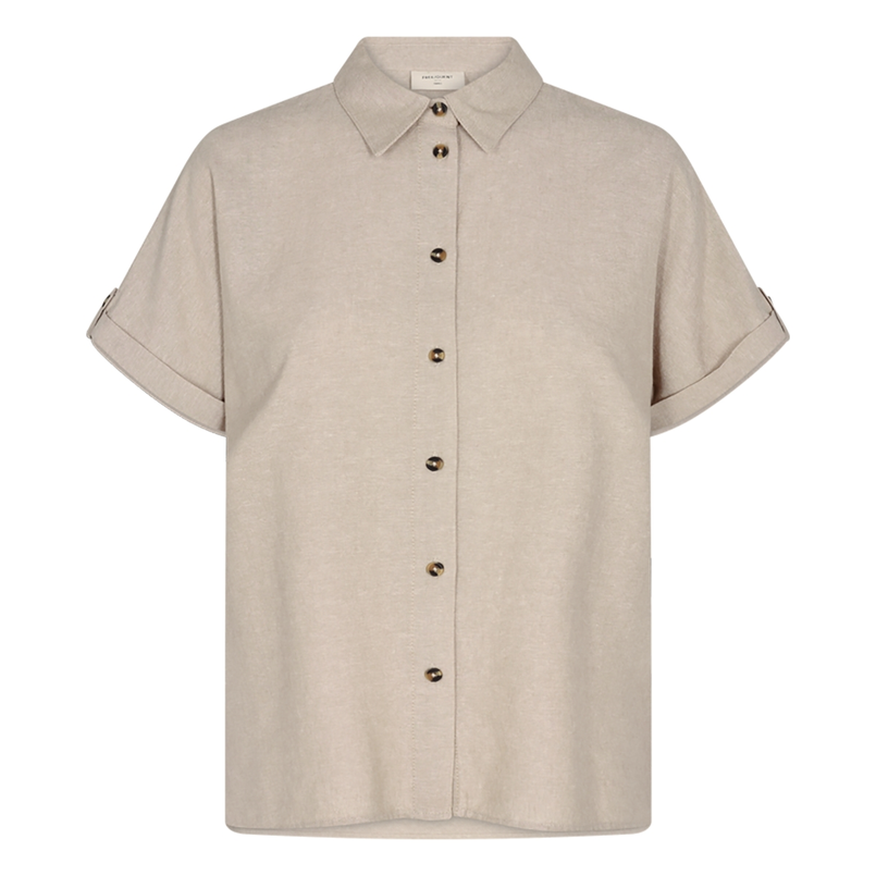 Freequent Dames Blouse 127109 Zand