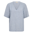 Freequent Dames Blouse 204306 Blauw dessin
