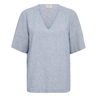 Freequent Dames Blouse 204306 Blauw dessin