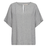 Freequent Dames Blouse 205596 Blauw dessin