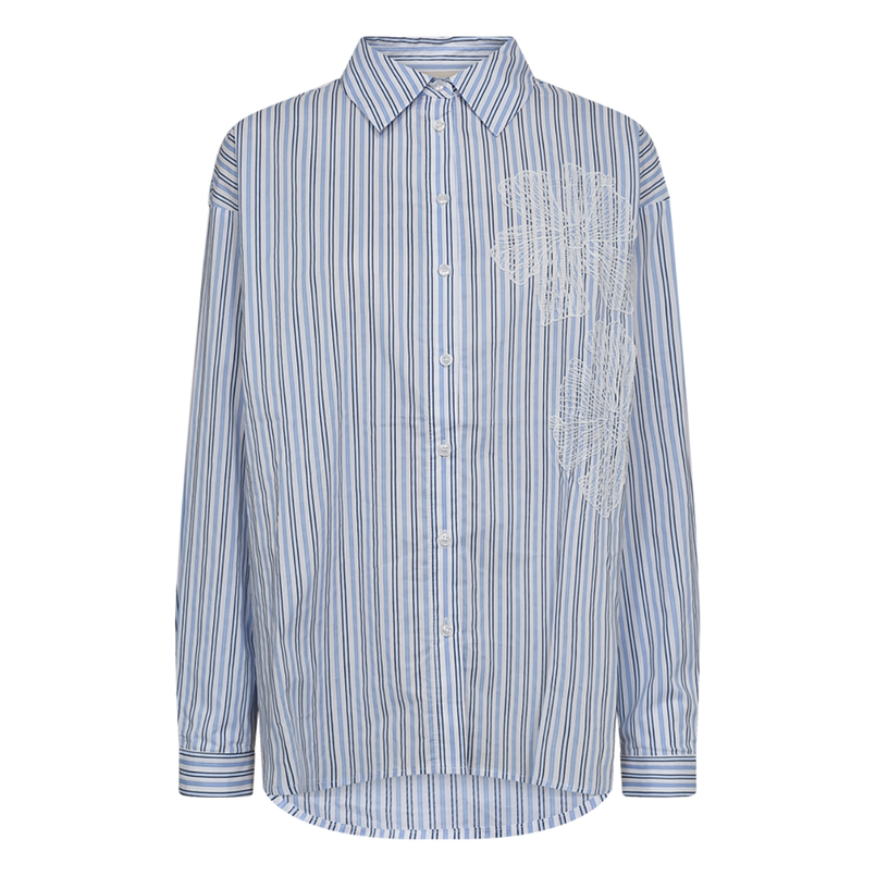 Freequent Dames Blouse 205618 Bleu