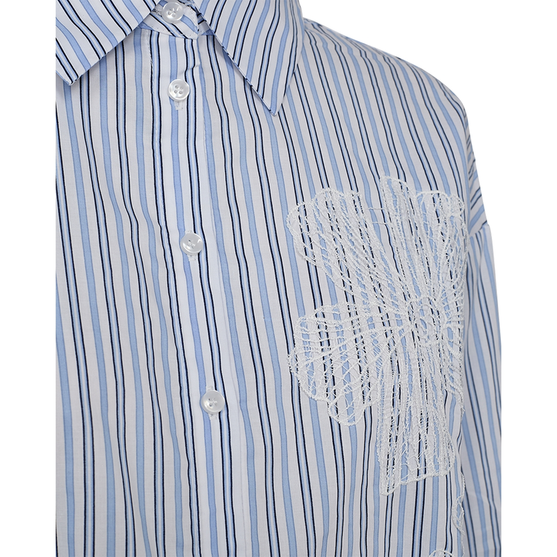 Freequent Dames Blouse 205618 Bleu