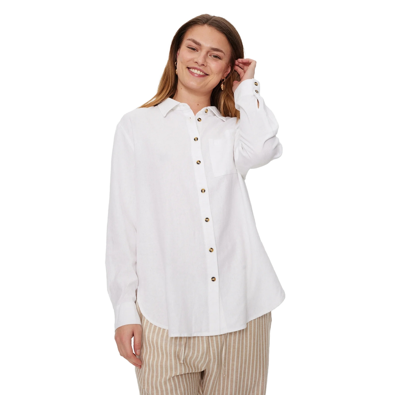 Freequent Dames Blouse 205804 Wit