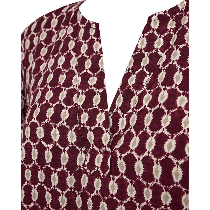 Freequent Dames Blouse 206671 Rood dessin