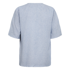 Freequent dames blouse Blauw dessin