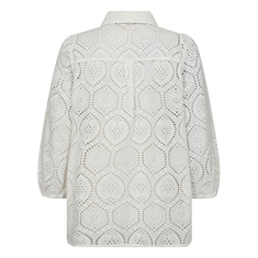 Freequent dames blouse broderie OFF-WHITE