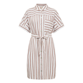 Freequent dames blouse jurk WIT DESSIN
