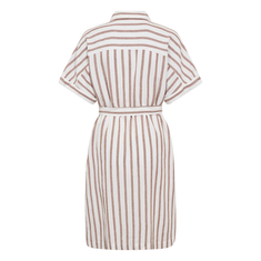 Freequent dames blouse jurk WIT DESSIN