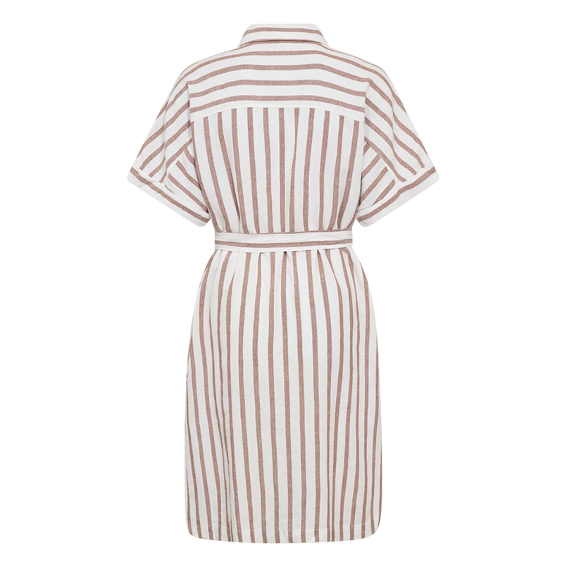 Freequent dames blouse jurk WIT DESSIN