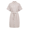 Freequent dames blouse jurk WIT DESSIN