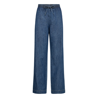 Freequent dames broek Mid blue denim