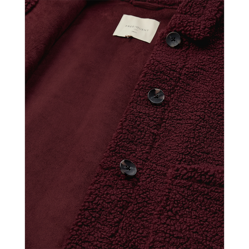 Freequent dames gilet Bordeaux