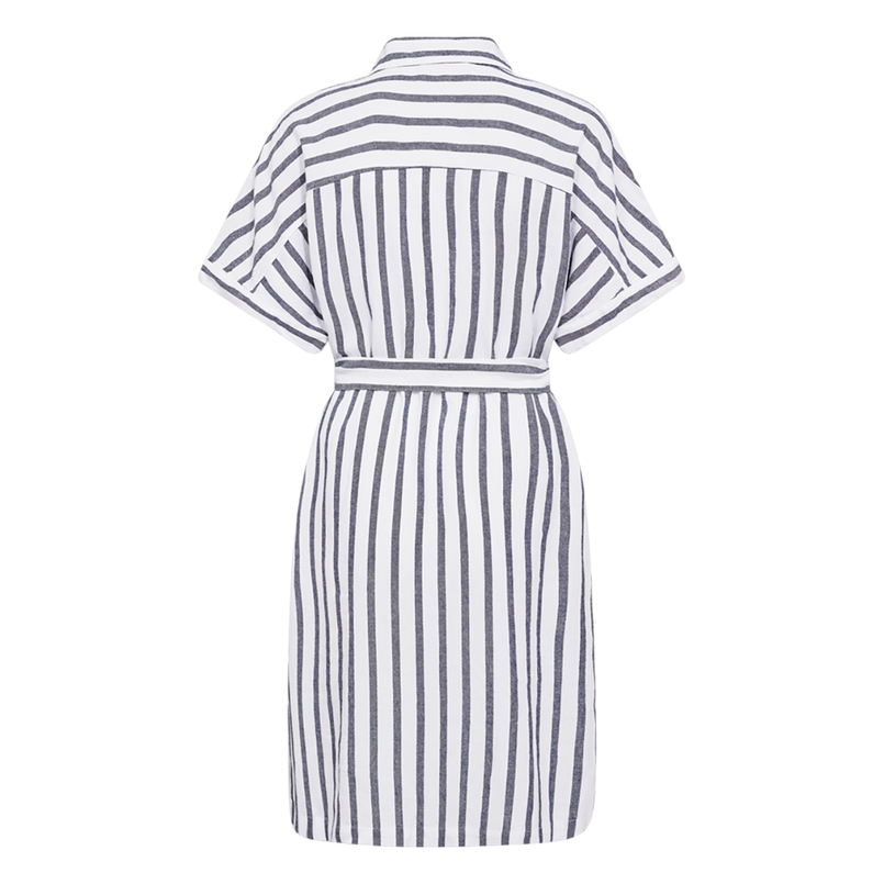 Freequent Dames Jurk 205914 Blauw dessin