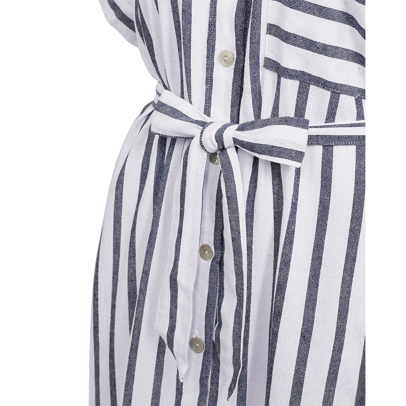 Freequent Dames Jurk 205914 Blauw dessin