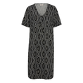 Freequent Dames Jurk 206283 Zwart dessin