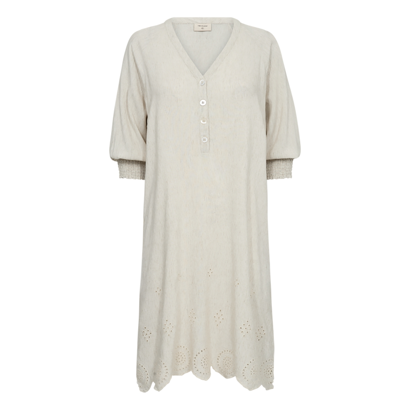 Freequent dames jurk Beige