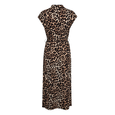 Freequent dames jurk met print Bruin dessin