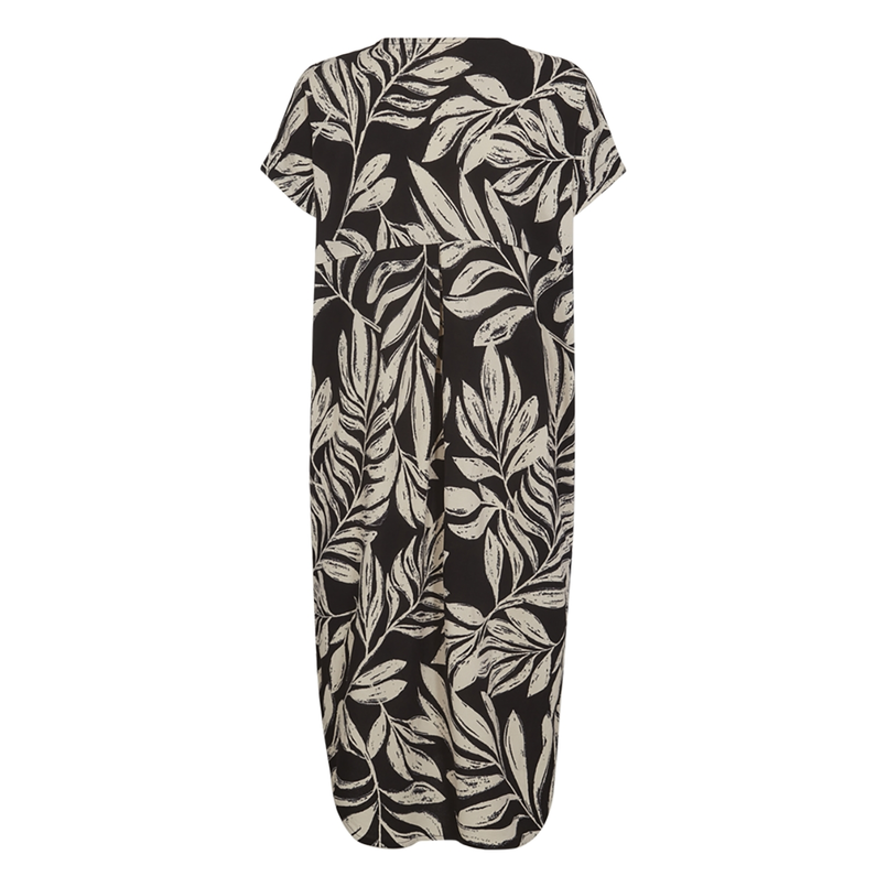 Freequent dames jurk Zwart dessin