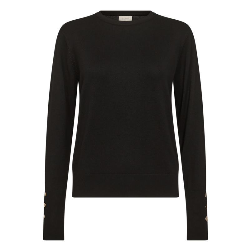 Freequent dames pullover Zwart