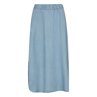 Freequent dames rok Light blue denim